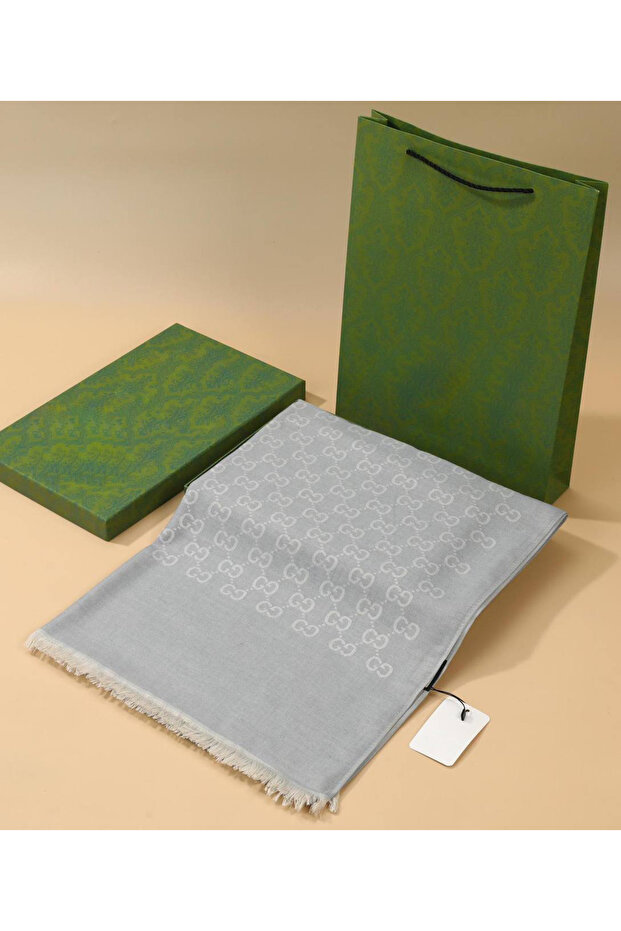 A Quality Wool Silk Shawl Luxurious Patterned Shawl – Gift Premium Shawl