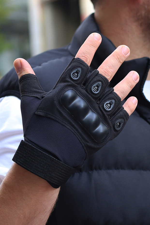 قفازات مقاومة للرياح الباردة ومقاومة للماء مع واقي للمفاصل - 3