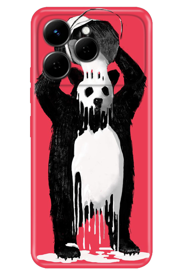 Spark 40 4g (Km5N) Case Decorative Silicone Printed Cover Panda Kingo