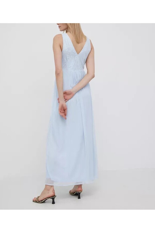 Rochie lunga, Bleu - 2