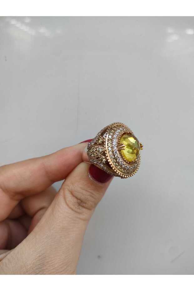 925 Ayar Gümüş Bronz Hürrem Model - 4