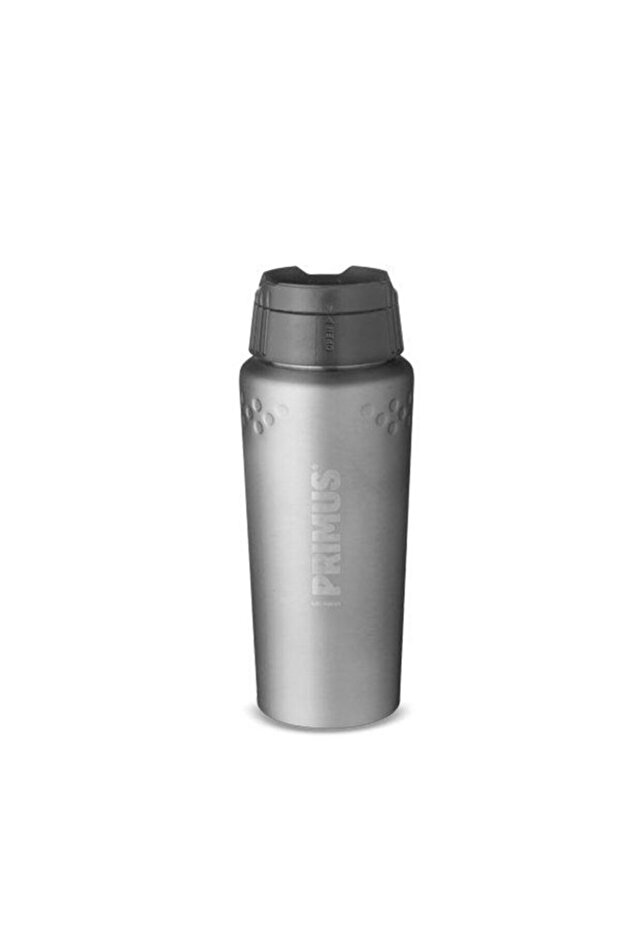 TrailBreak Vacuum Mug 0.35L - SSteel Insulated Travel Mug –Double-Wall Vacuum Camping Cup with Leak-Resistant Stopper, Powder-Coated Grip Finish & Compact Cup Holder-Friendly For Hot & Cold Drinks