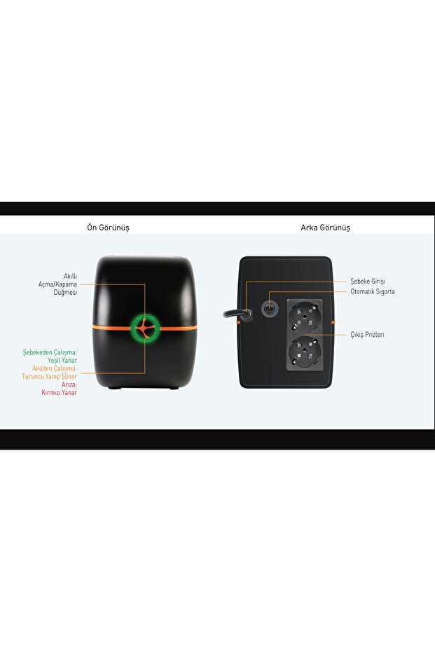 Lite II 650VA UPS - 2