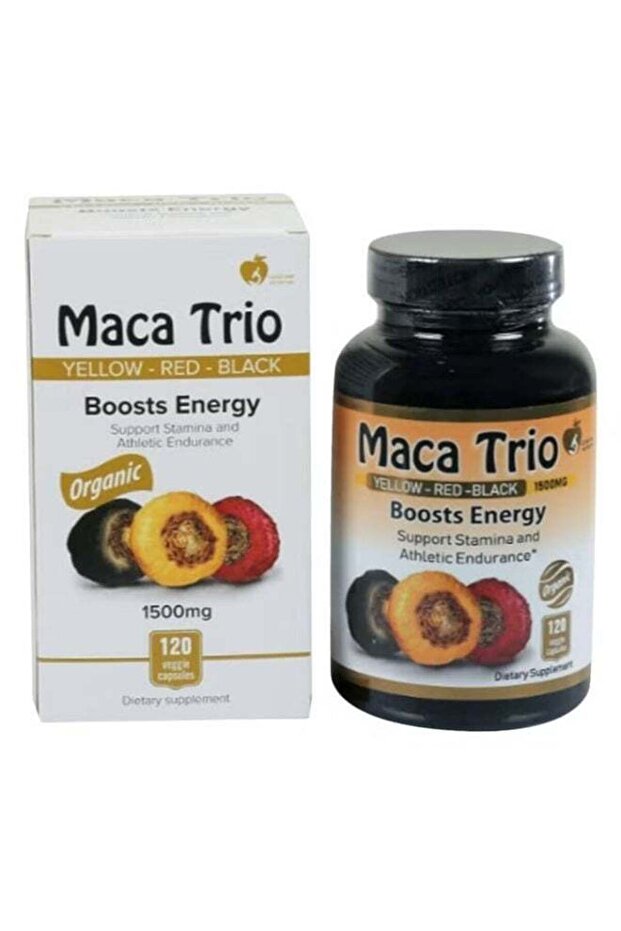 Maca Trio 1500mg - 120 Capsules