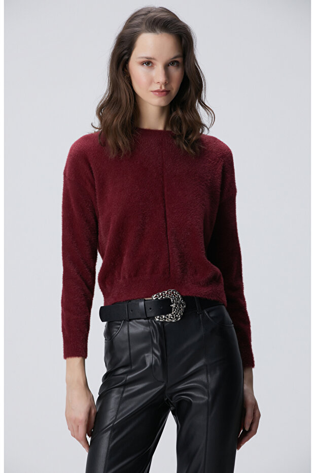 Bordo Sakal İp Basic Kazak - 1