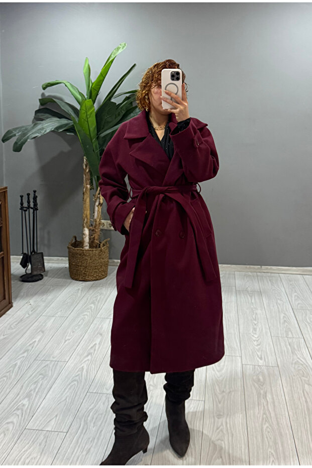Premium Long Cashmere Coat