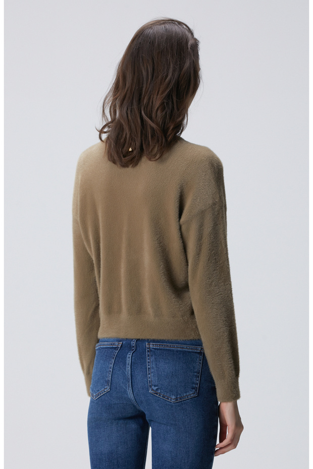 Haki Sakal İp Basic Kazak - 5