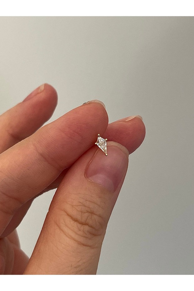 Gümüş Tektaş piercing