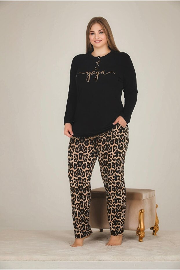 Plus Size Leopard Women's Set 2020