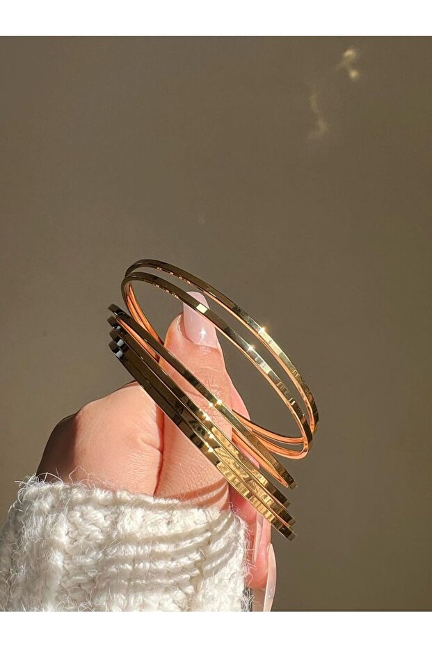 ÇELİL AJDA GOLD PASLANMAZ KARARMAZ 3 ADET - 3