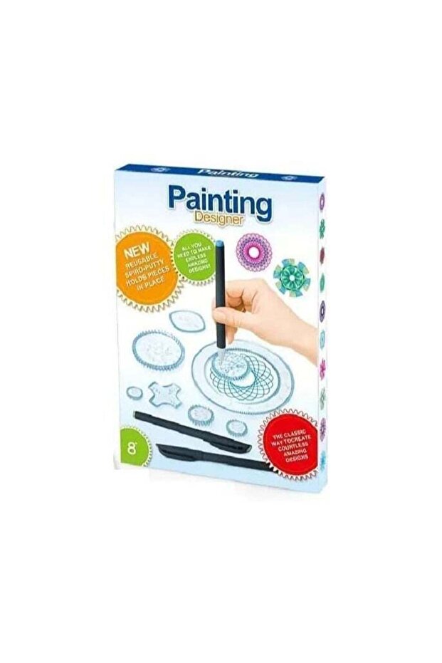 مجموعة تصميم سبيروغراف - رسم - رسم - فن - حرفة للأطفال