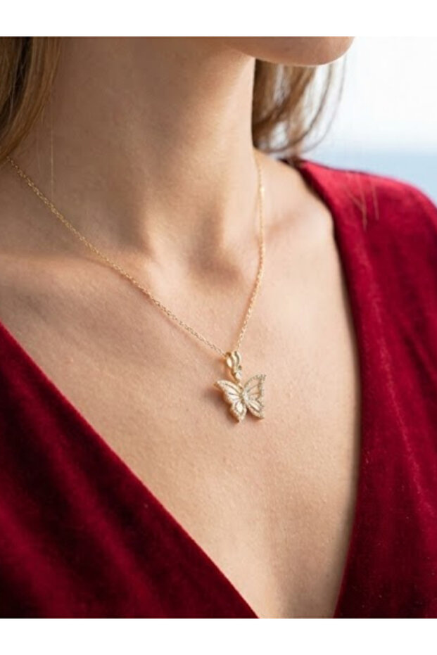 Butterfly Steel Women's Necklace
