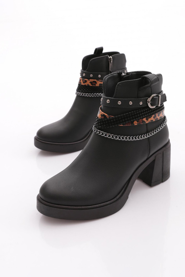 5290 Kadin Topuklu Bot - 4