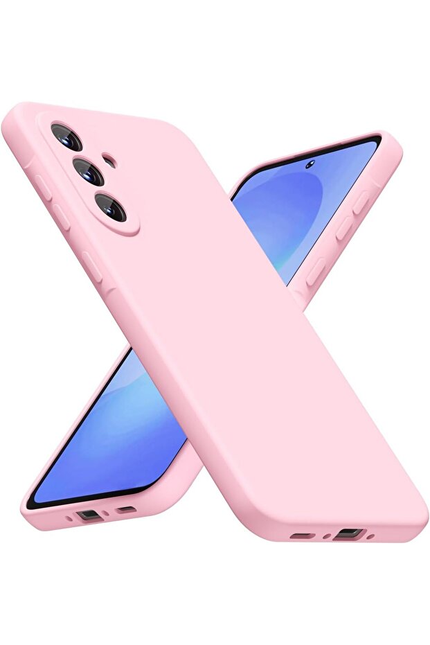Case for Samsung Galaxy A36 5G Case Silicone Ultra Thin Slim Soft TPU - Rose Pink