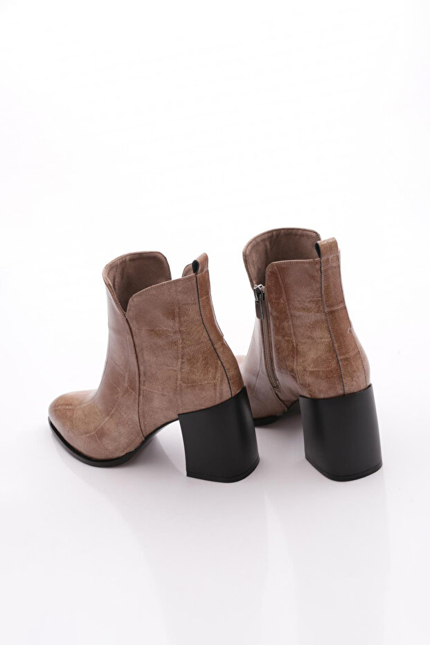 910 Kadin Topuklu Bot - 3