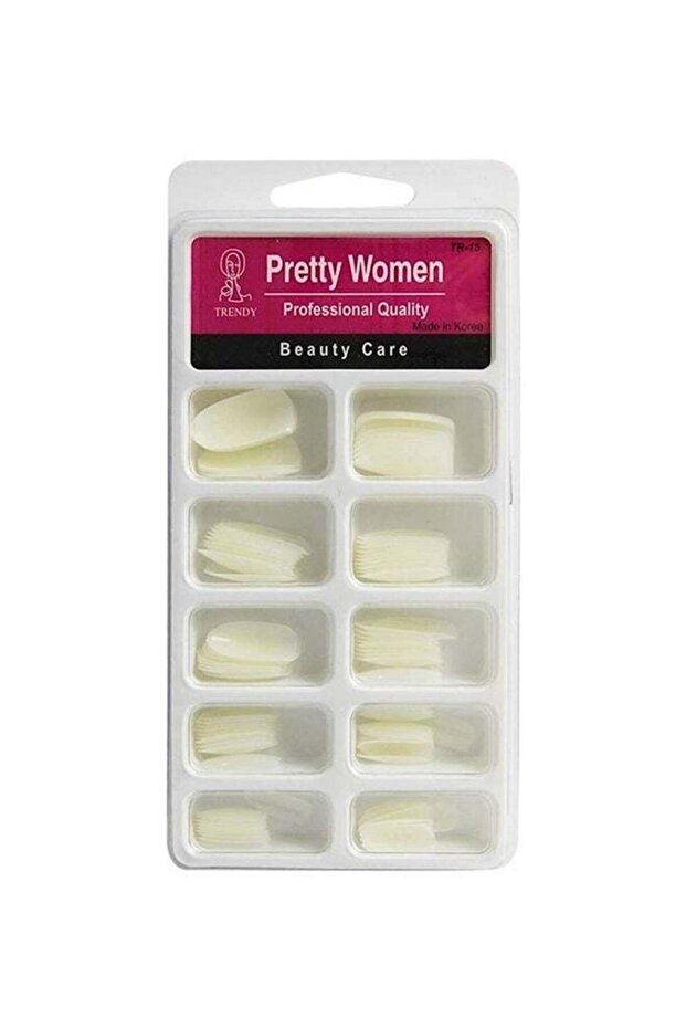 100 Piece Nail Tips White