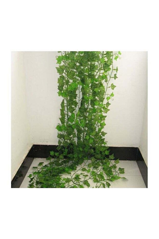 12-Piece Artificial Garland Plants Green 2.4meter