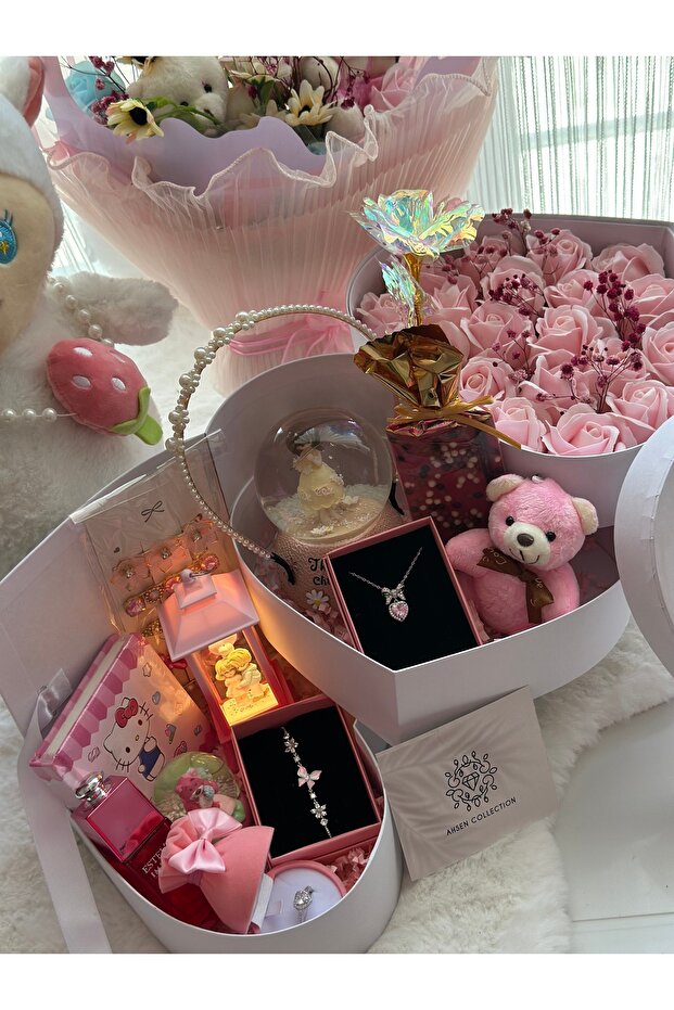 Gösterişli soft pembe - 2