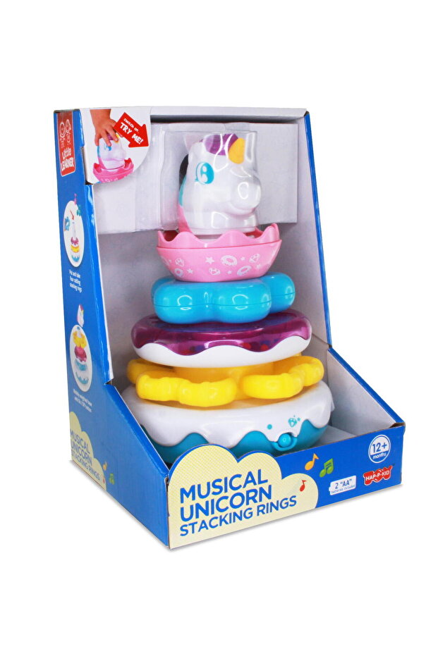 Interactive stacking toy - Unicorn - 1