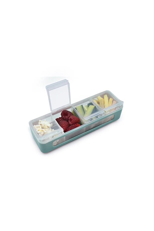 Snack box 4 compartments, - 2