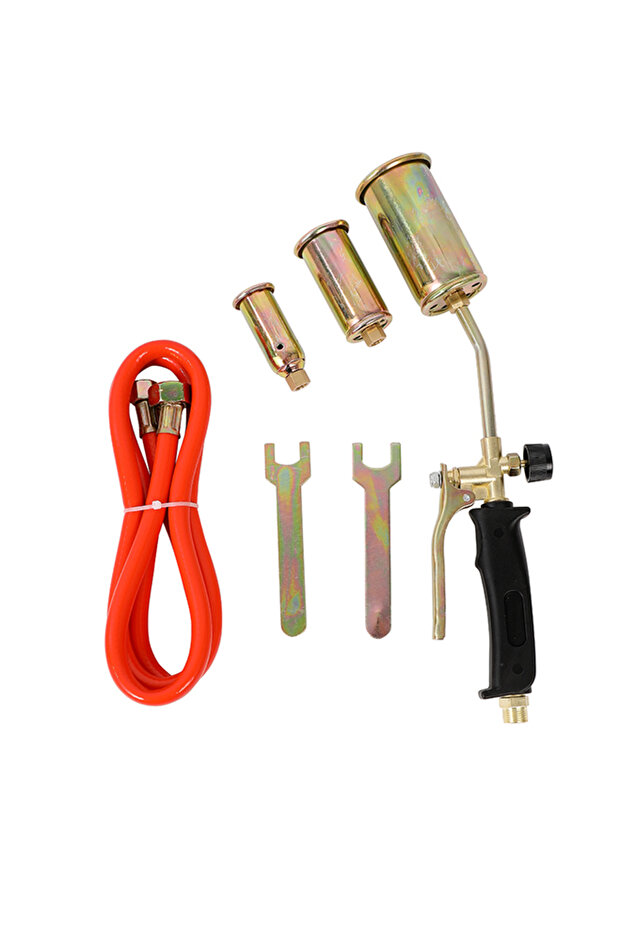 Fire Heating Torch Set Multi-Function Gas Torch 3 Nozzles - 1