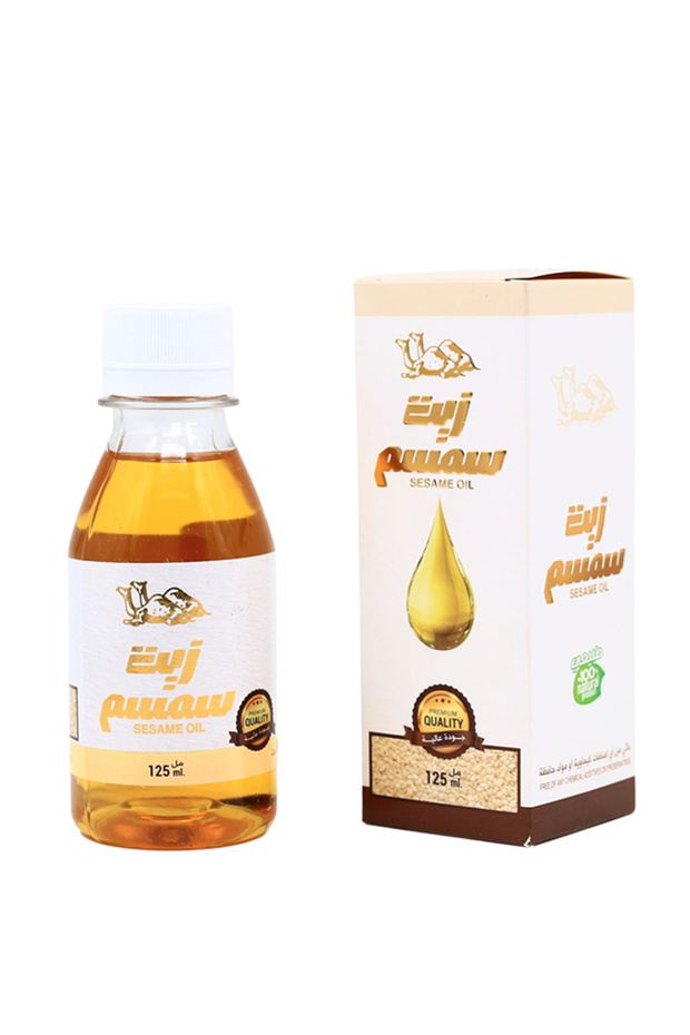 زيت السمسم جمل 125 مل 1حبة