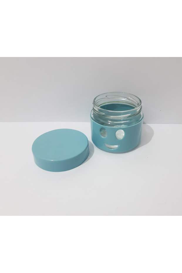300 ml Mini Glass Jar with Figure Pattern - 1