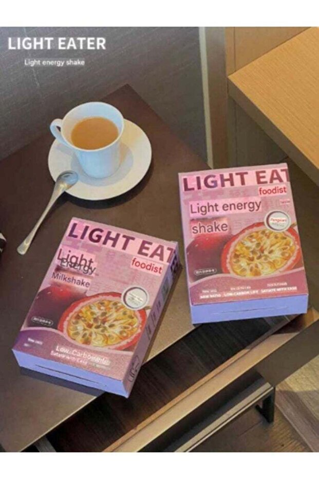 LIGHT EATER Slimming - weight loss - Light energy Shake – Passion Fruit Flavor – 20g x 10 Sachets