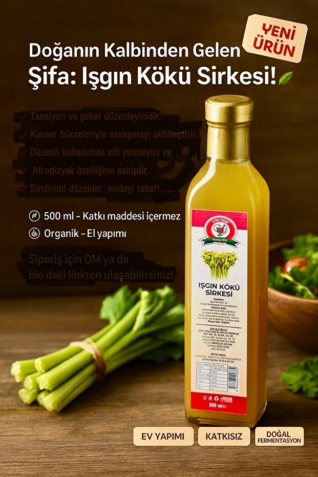 Işgın Sirkesi 500 ml