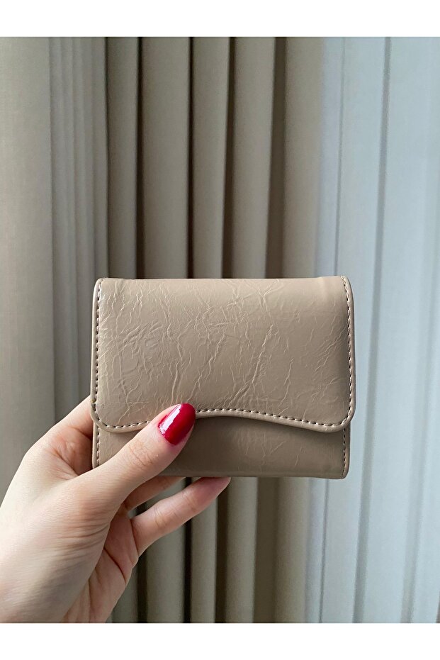 Cat Bag Bej Cüzdan - 1