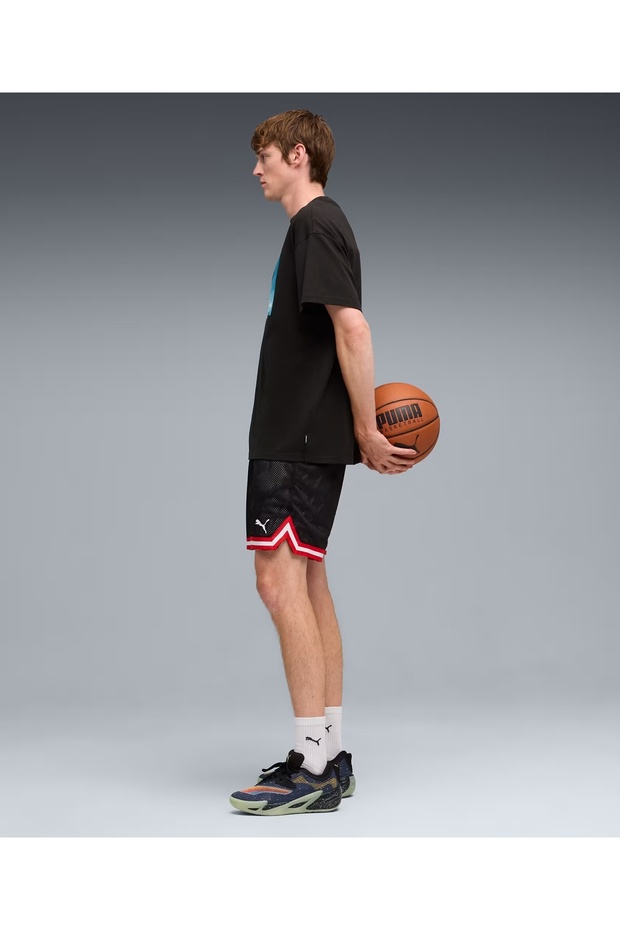 Hoops X E.T. Patterned Basketball Shorts - 1