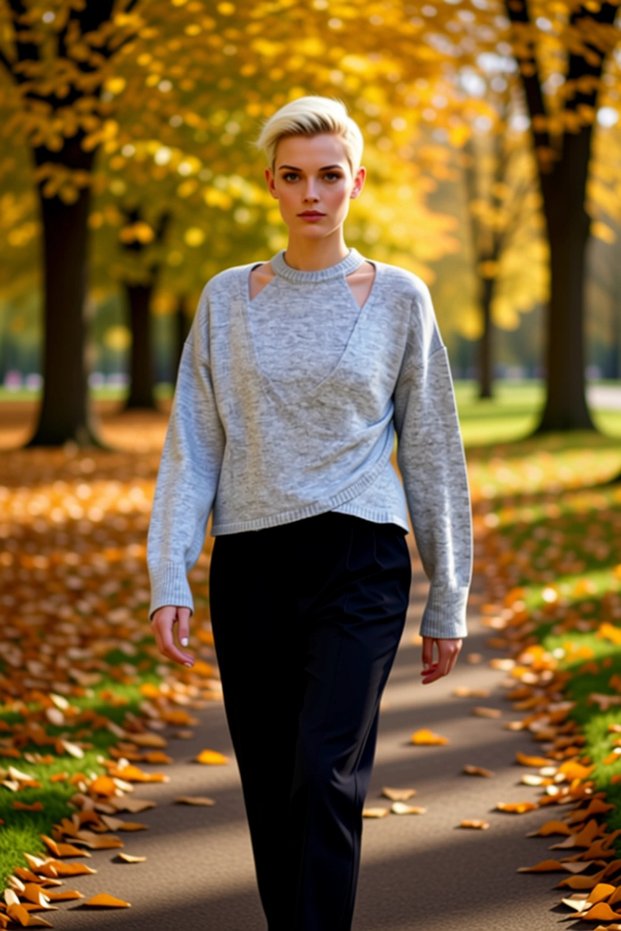 Women's Relaxed Fit Low Sleeve Double-Breasted Detailed Knitwear Top Clothing Piece Casual Chic Modern