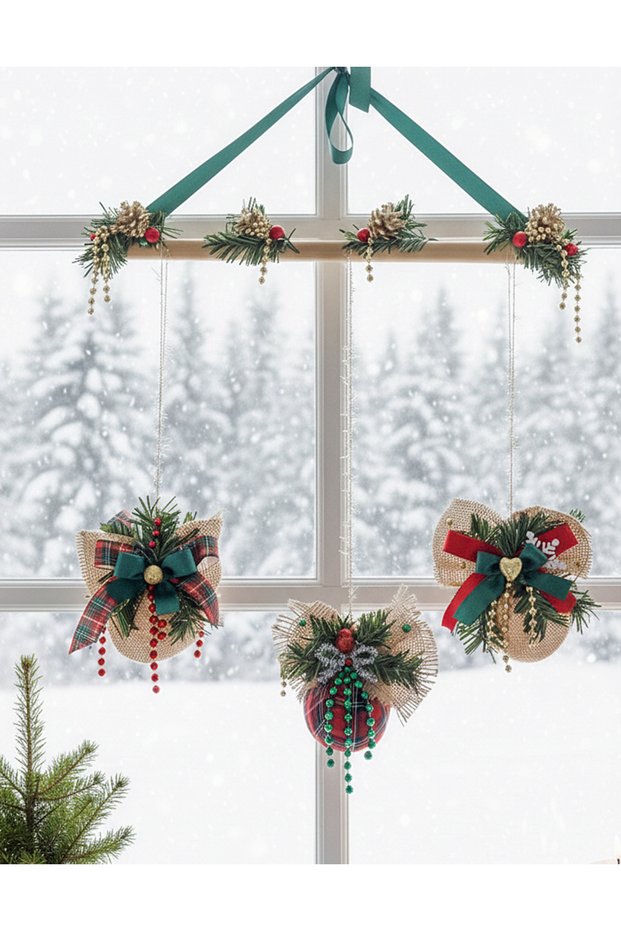 Christmas Ornament, Christmas Decoration, 3-Piece Christmas Products