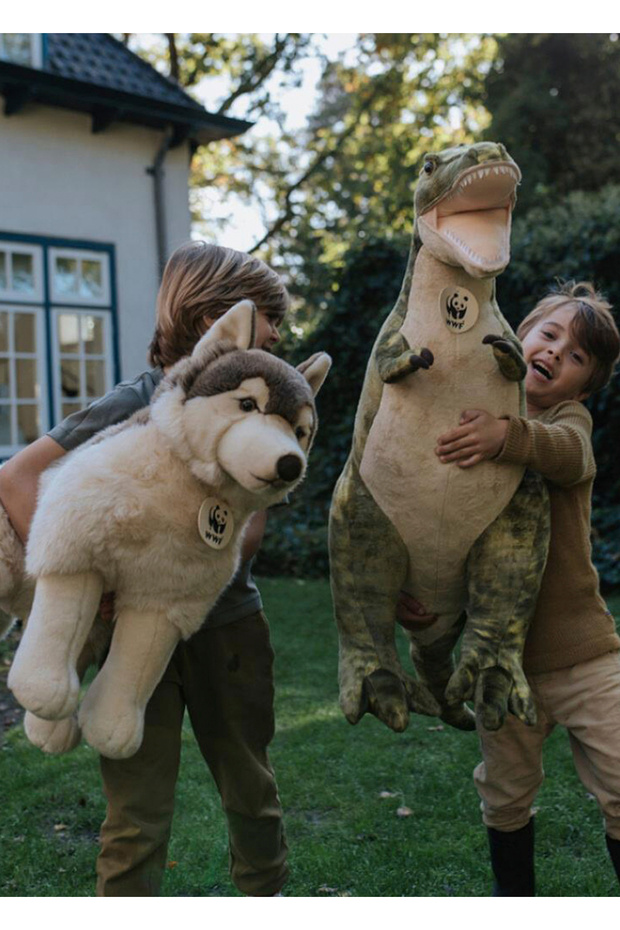 T-Rex Dinazor Peluş Oyuncak 80 cm - 4