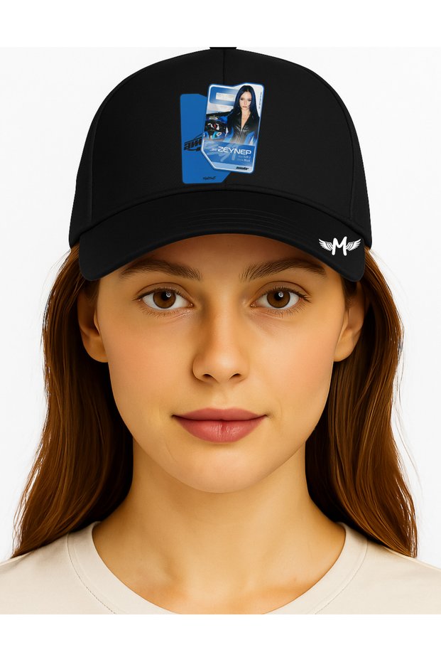 Manifest Amateur Clip Zoktay Designed Cotton Premium Printed Black Hat