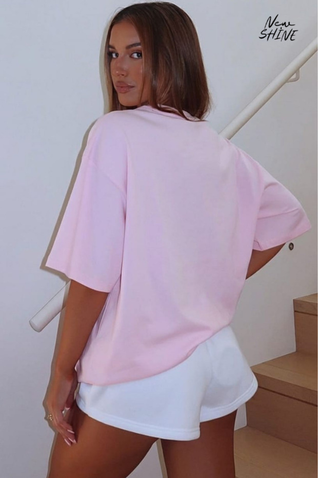 Unisex Oversize Unprinted T-shirt