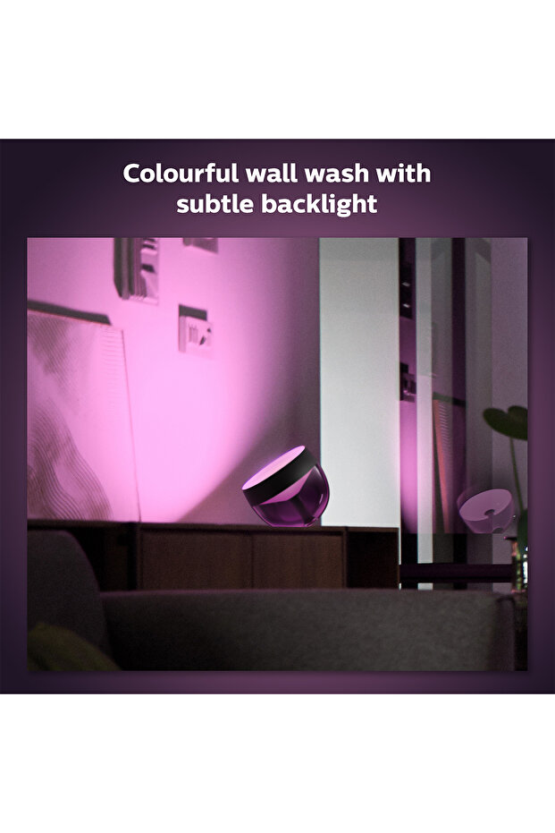 Hue Iris Siyah Akıllı Masa Lambası - 3