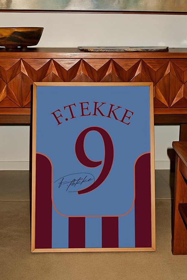 F.Tekke 9 Table Poster (Framed) - 2