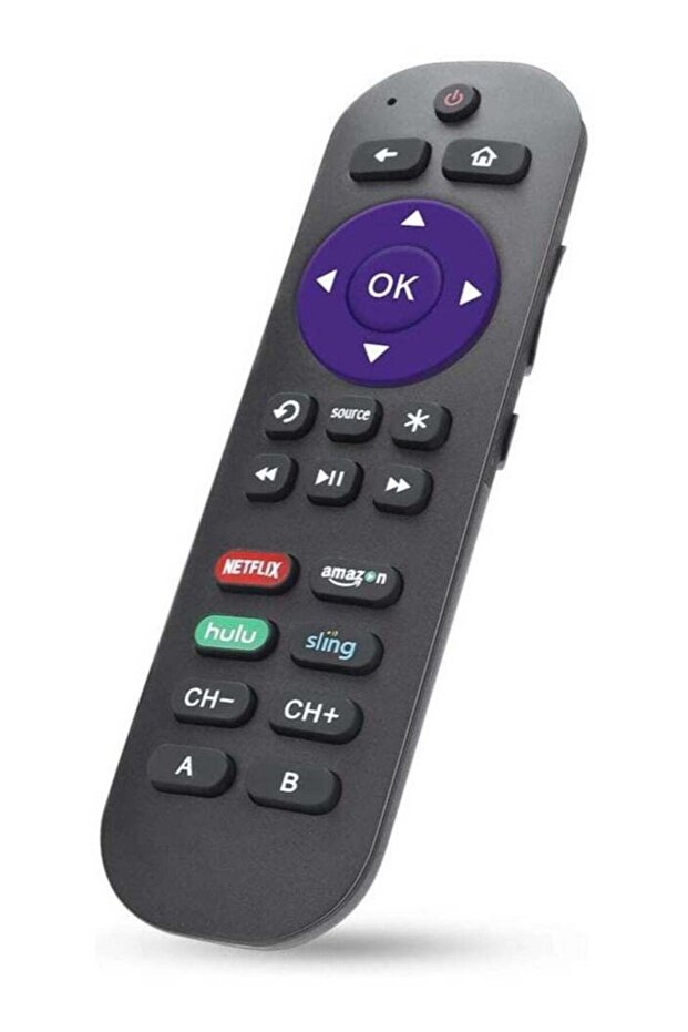 Universal Remote Control for Roku Players 1-4, Premiere/+, Express/+, Ultra with 9 Pre-programmed Le