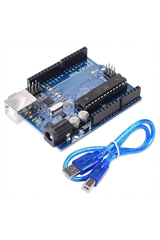 UNO R3 ATmega328P Board with USB Cable (Arduino Compatible) - Gomass - 1