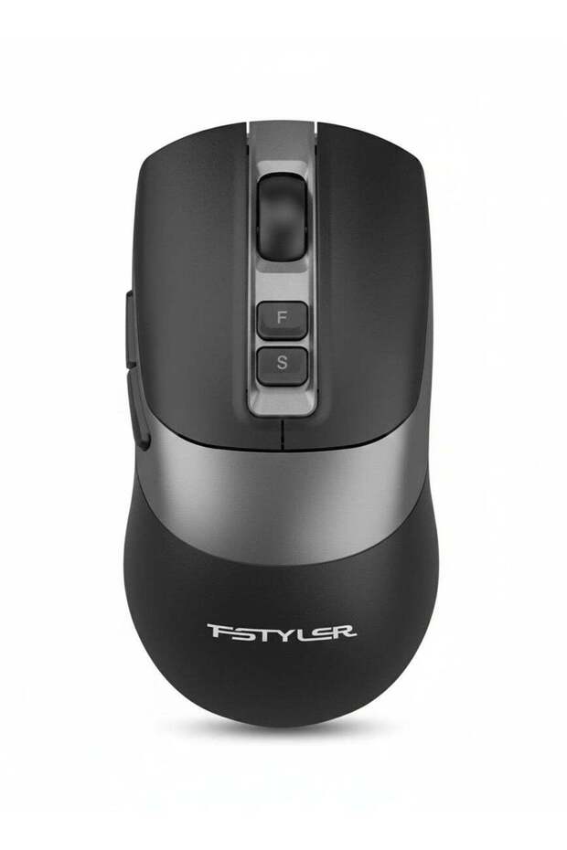 Fstyler Dual Mode Rechargeable Wireless/Bluetooth Mouse With Silent Click, Double-Click Function - 1