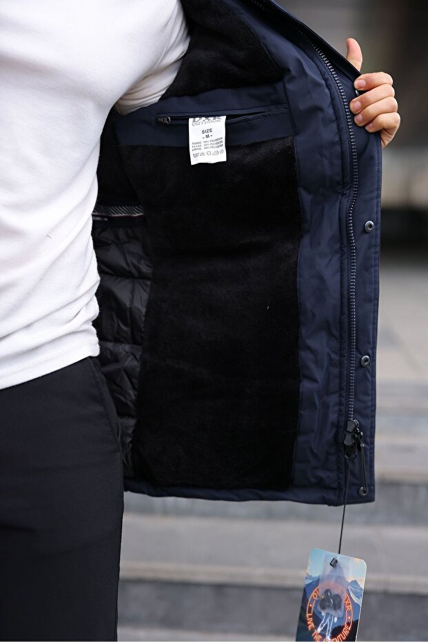 سترة شتوية رجالية مقاومة للماء مستوردة - 4