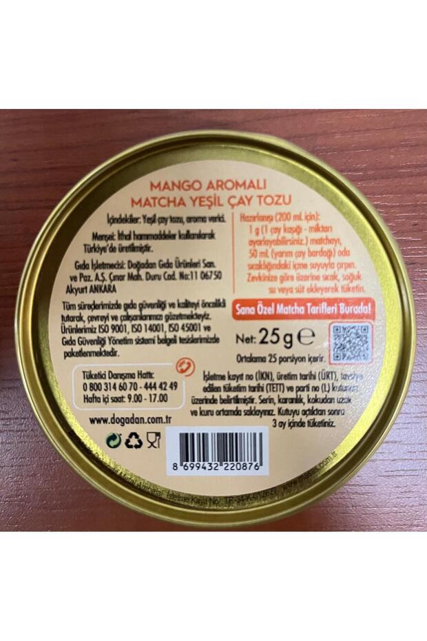 Mango Matcha - Mango Aromalı Matcha, 25 gr - 5