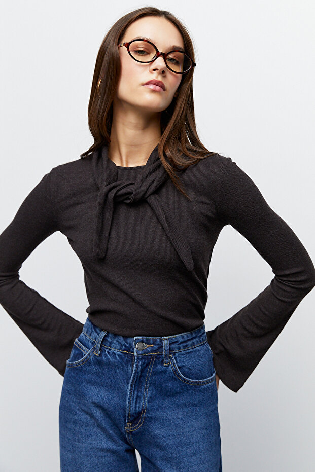 Fularlı İspanyol Kol Body - 6