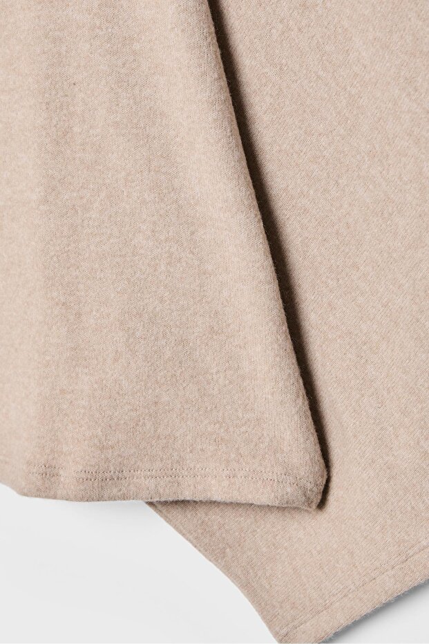 Kayık yaka panço - 7