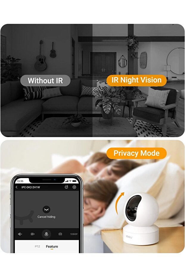 كاميرا مراقبة منزلية بدقة 1080 بكسل (DK2 2MP) - 7