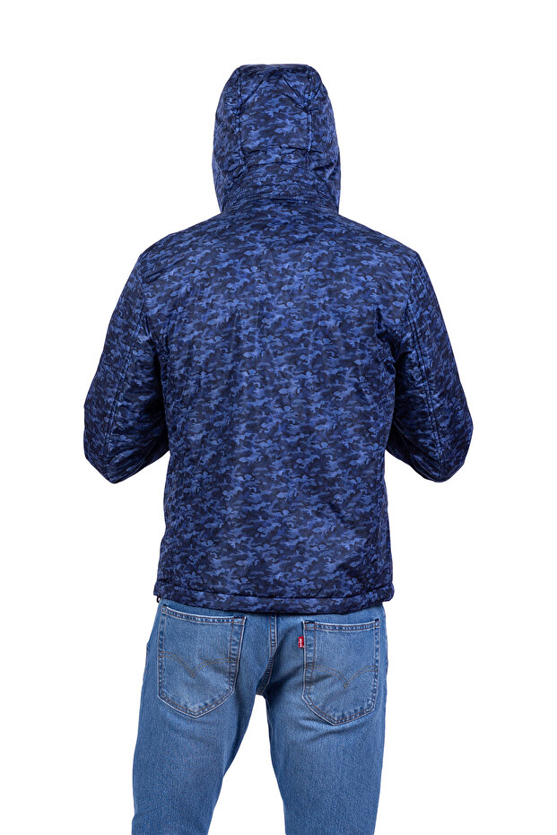 Hooded printed jacket - 2