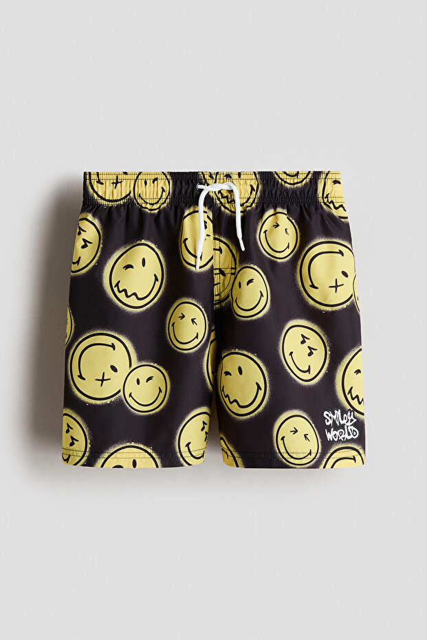 Baskılı Şort Mayo - 1