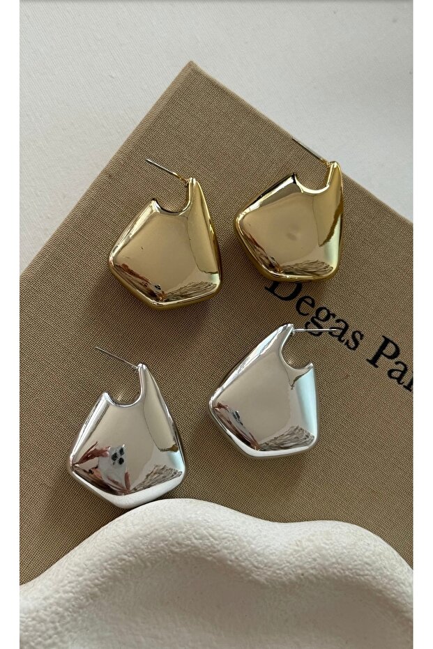 Çelik Jen Küpe - 2