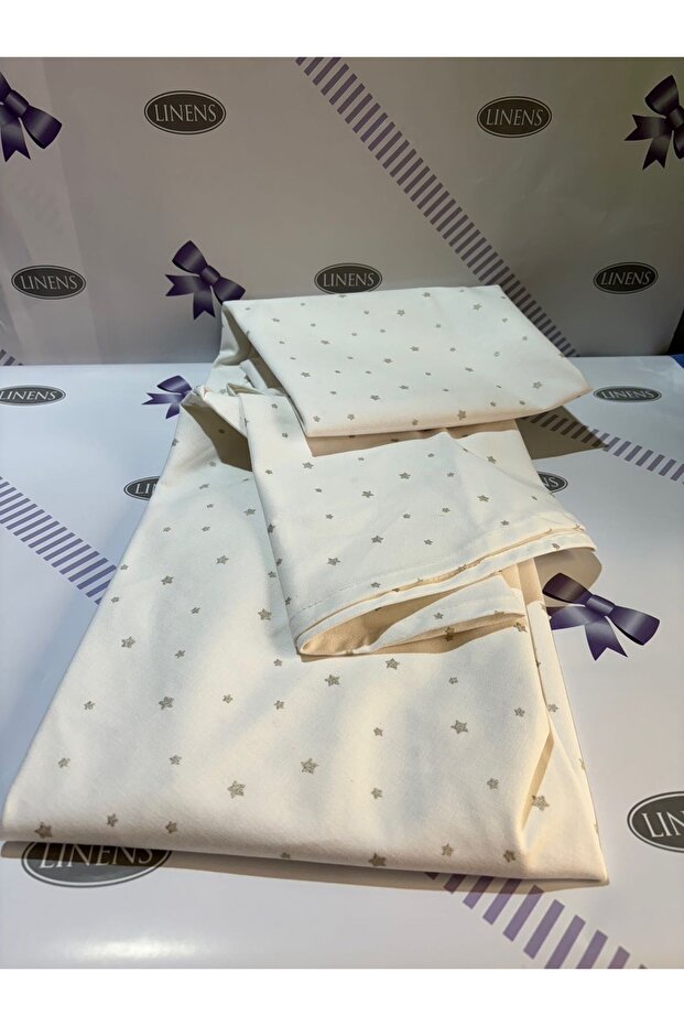 مفرش طاولة دائري بنقشة نجوم قطره 180 - 4